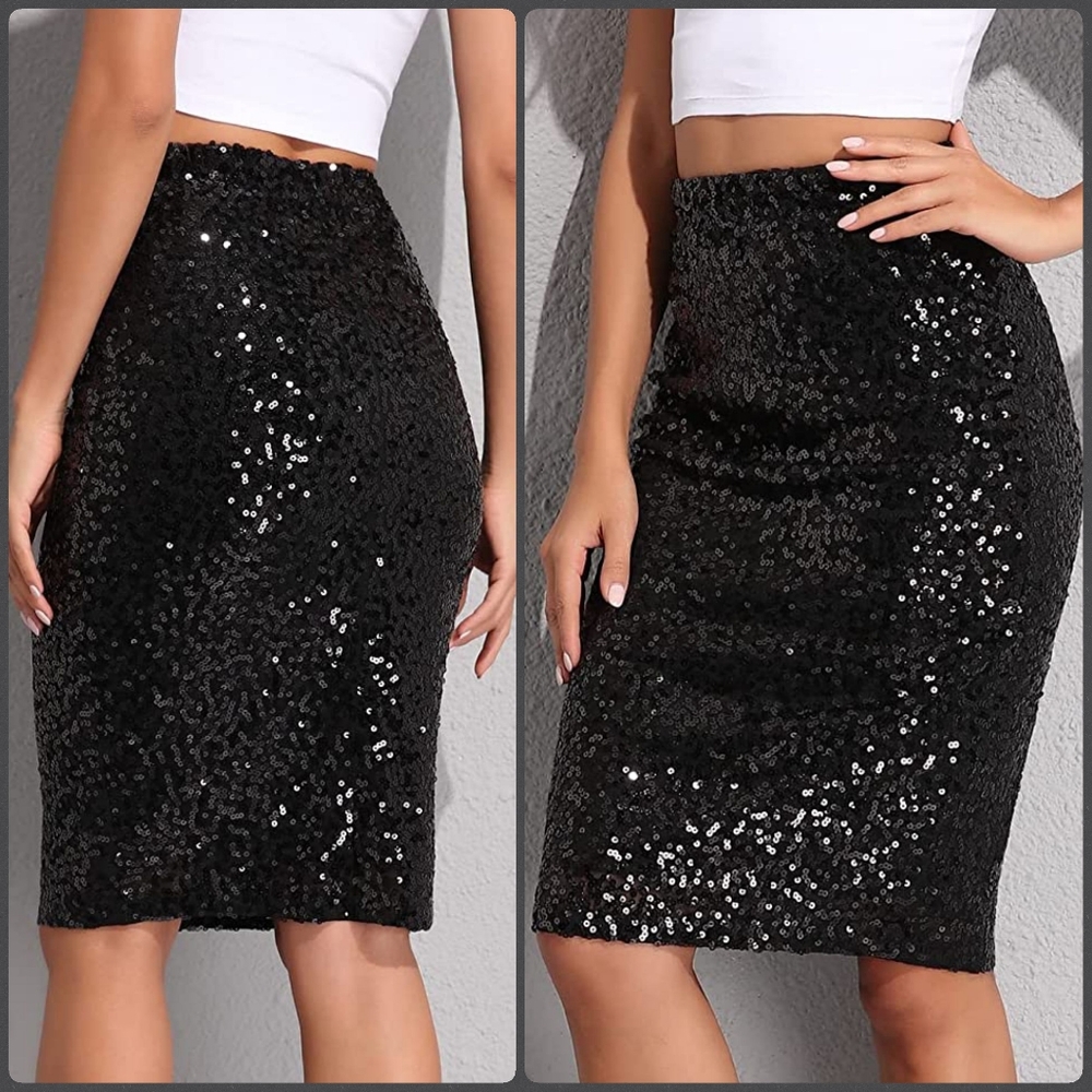 CK Sequin Skirt